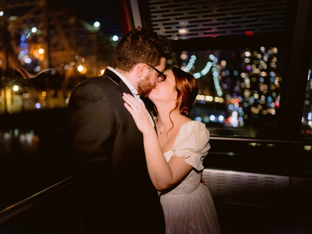 Roosevelt Island Tram NYC Engagement Photographer
