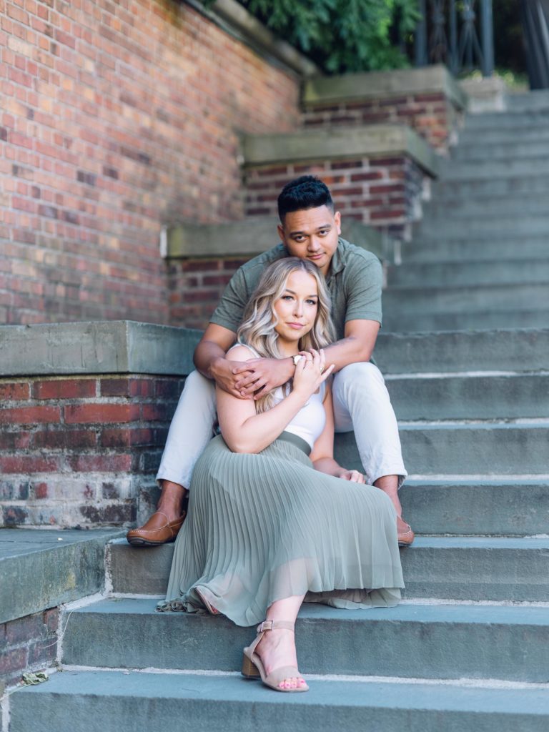 Central Park Conservatory Garden Engagement
