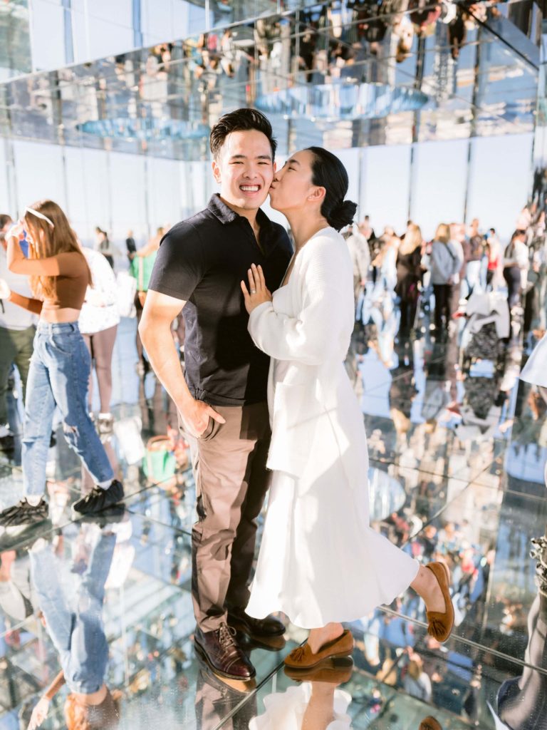 Summit One Vanderbilt NYC Engagement Photographer