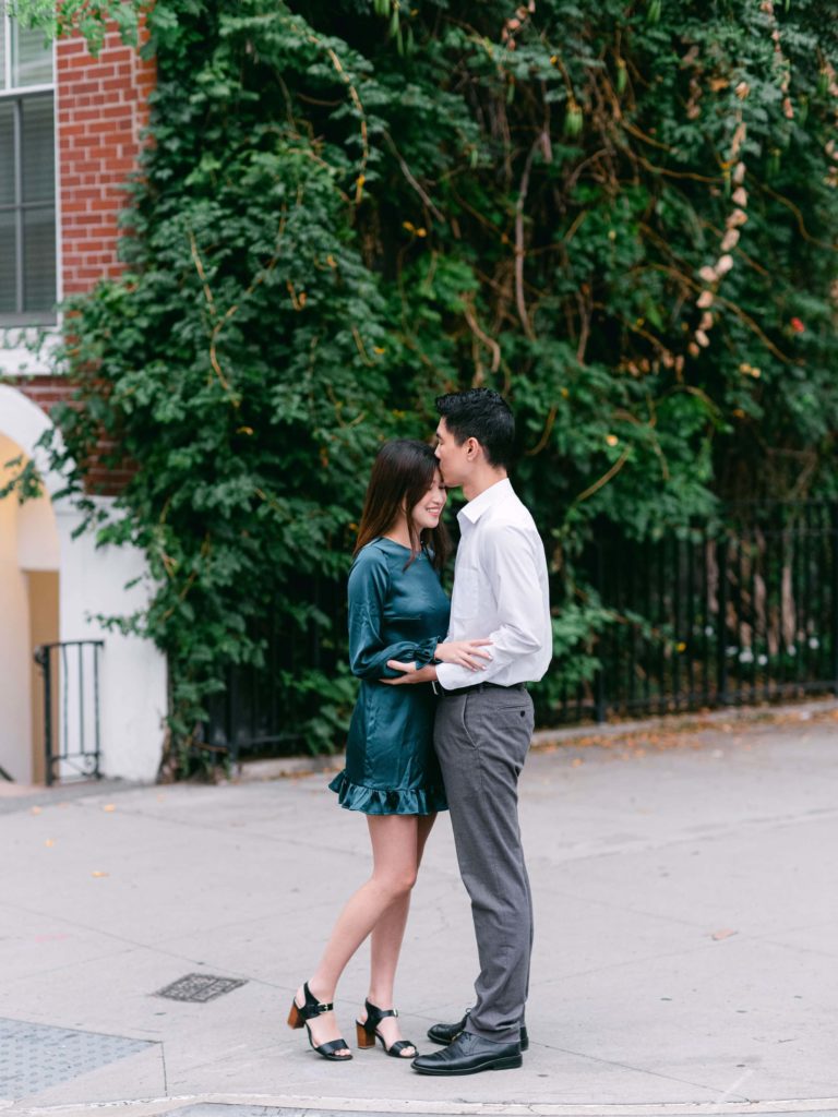 Charlton Plaza Engagement Photo, NYC Wedding Photographer