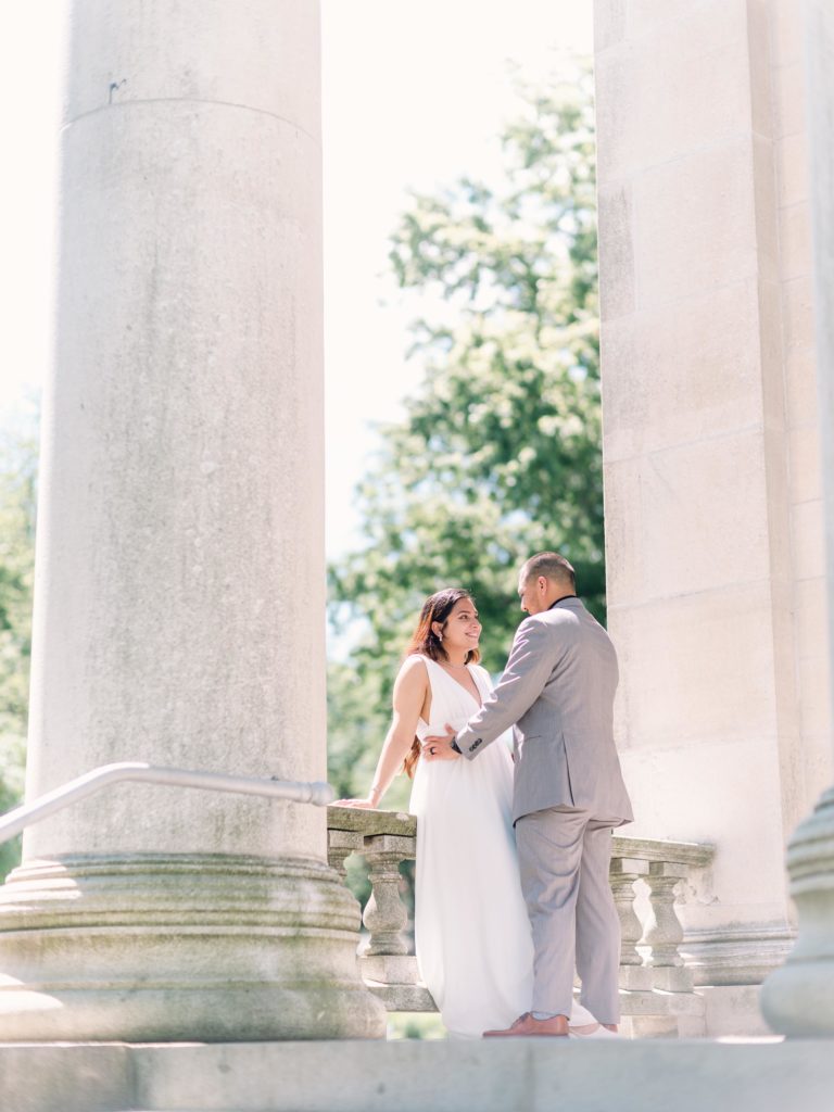 Snug Harbor Gardens - NYC Engagement Photo Locations
