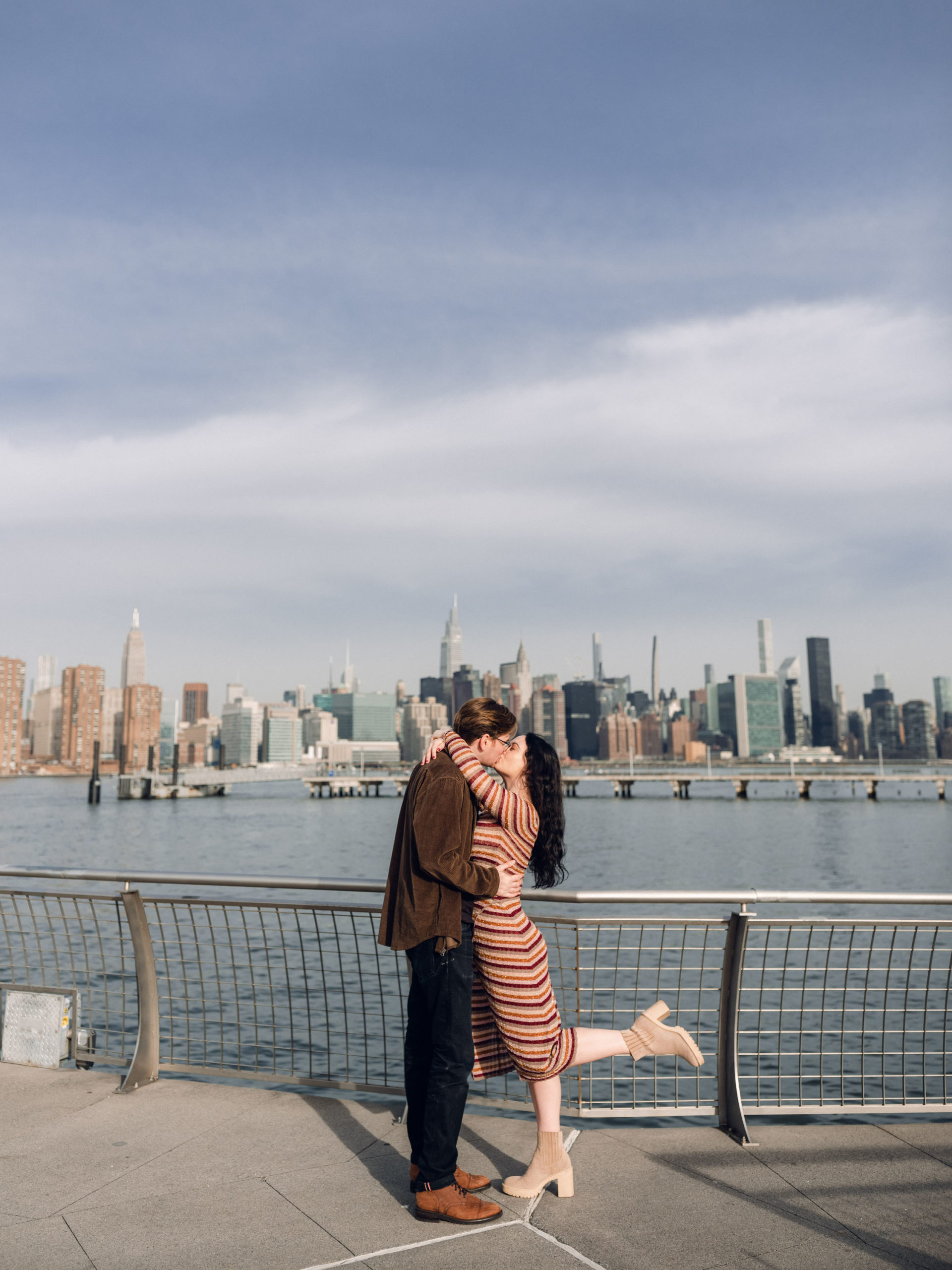 Transmitter park brooklyn, NYC Engagement Photographer