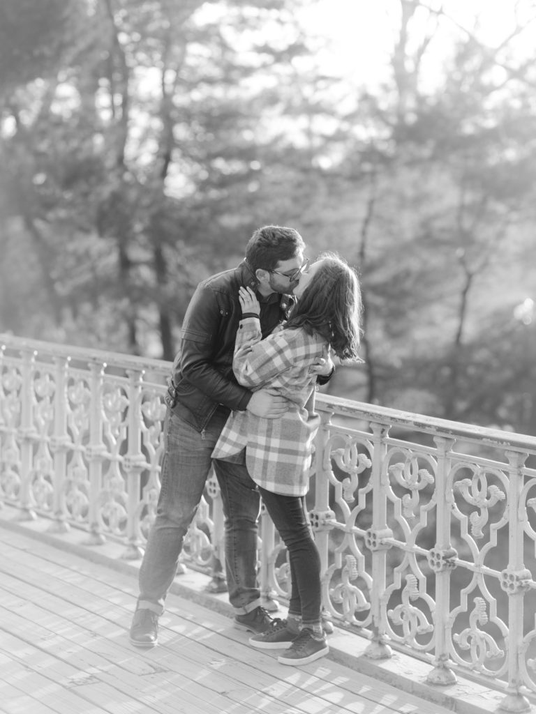Pinebank Arch Bridge NYC Engagement Photo Locations