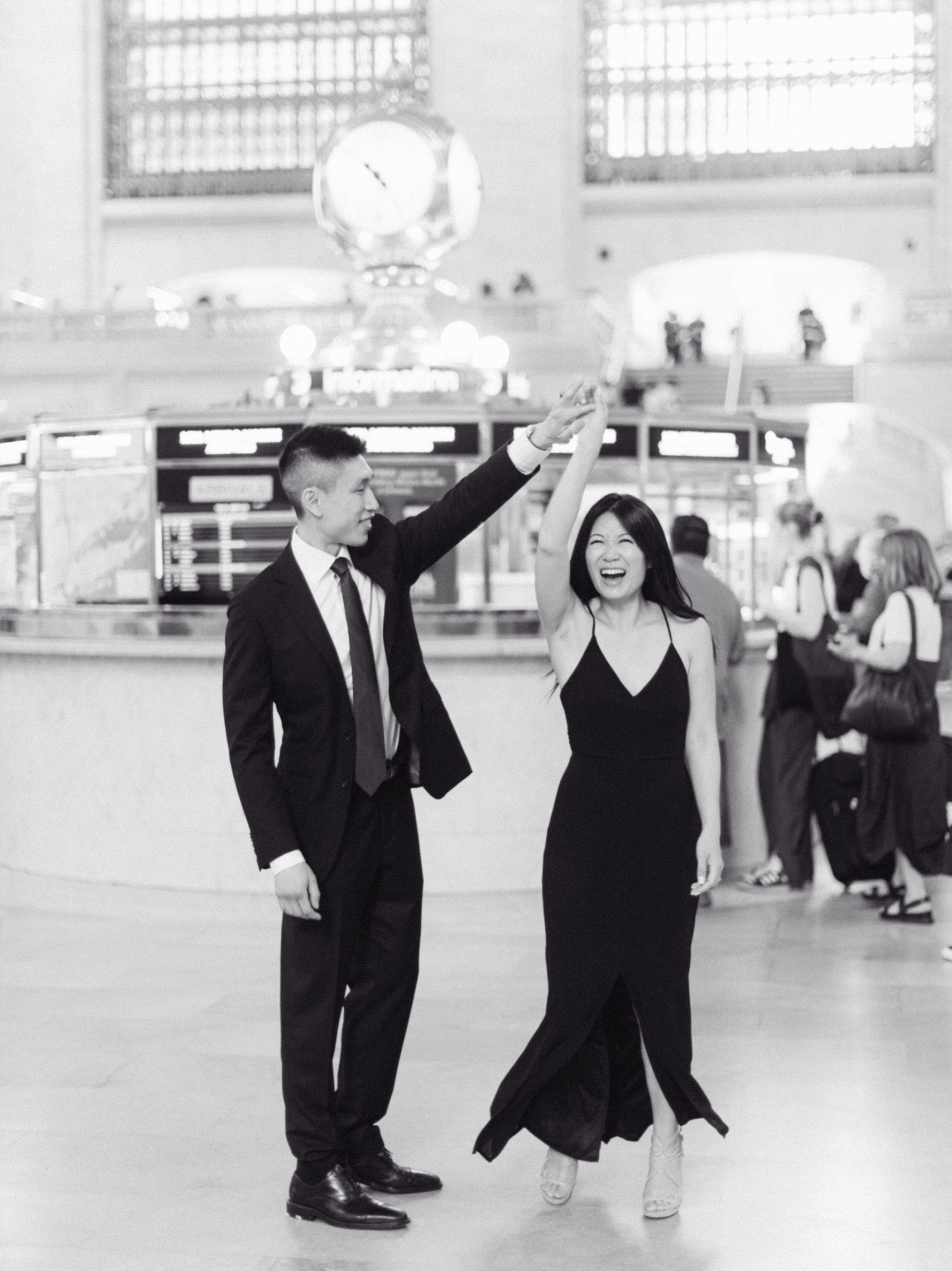 Grand Central Terminal Engagement Photos